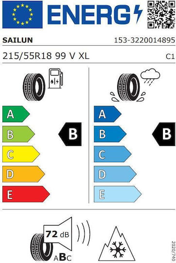 Sailun Atrezzo 215/55R18 99V XL Autoreifen 4 Jahreszeiten