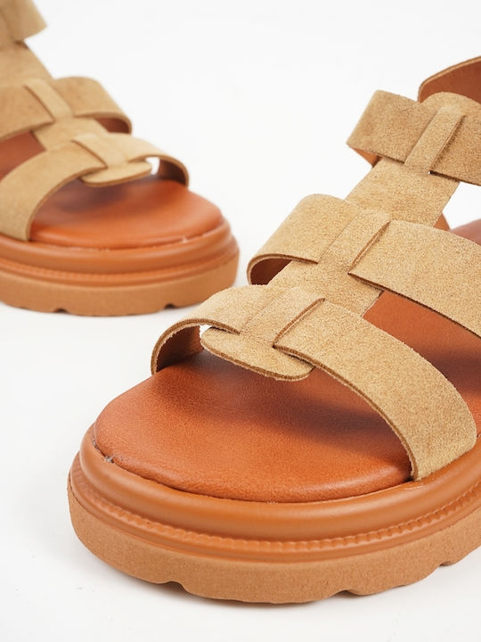 Summer Women's Beige Platforms