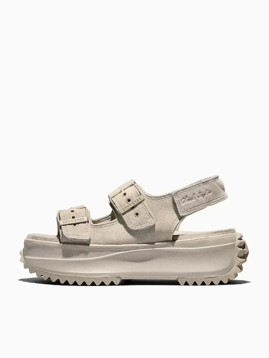 Γυναικεία Σανδάλια Flatforms Μπεζ