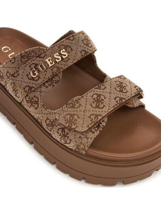 Γυναικεία Σανδάλια Flatforms Μπεζ