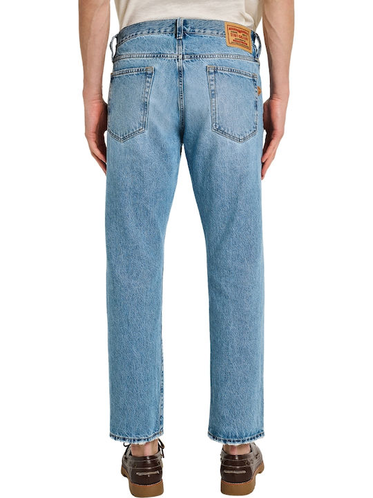 Men's Jeans Pants with Regular Fit Blue-Denim