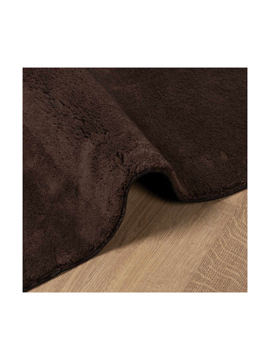 vidaXL Huarte Αντιολισθητικό Χαλί Ορθογώνιο Καφέ 300x80cm
