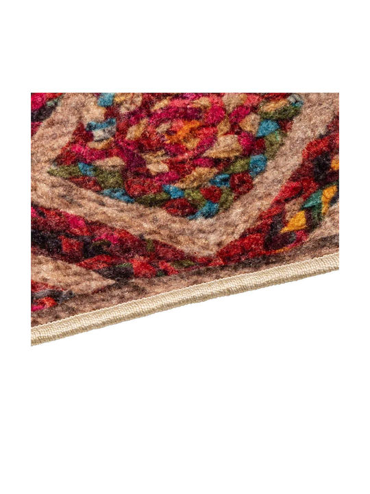 vidaXL Marsa Rutschfeste Wohnzimmer Teppich 80x200cm Mehrfarbig