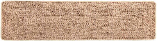 vidaXL Marsa Non-Slip Yellow Runner Rug 50x400cm