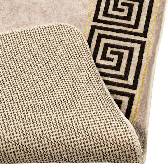 vidaXL Marsa Non-Slip Black Runner Rug 80x400cm