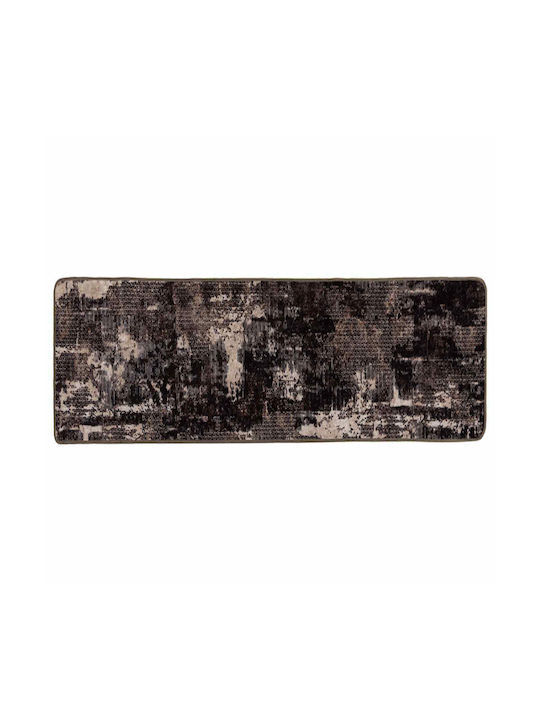 vidaXL Marsa Non-Slip Runner Rug Black 80x200cm