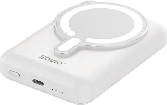 Savio BA-13 Power Bank 10000mAh Power Delivery White