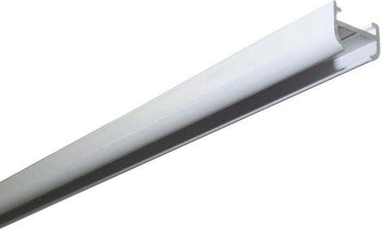 Aluminum Channel 1 Track 150cm White