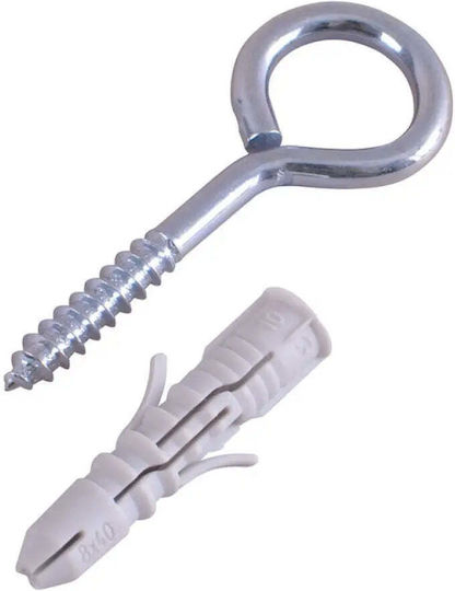 Ancoră Universală O-cârlig Ø8x40mm 4 Bucăți Smart