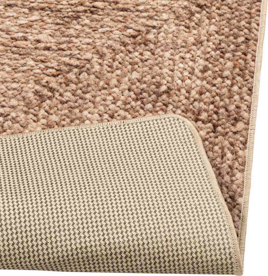 vidaXL Marsa Non-Slip Yellow Runner Rug 80x350cm