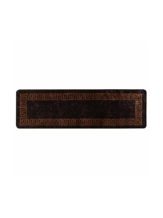 vidaXL Marsa Non-Slip Runner Rug Black 50x150cm