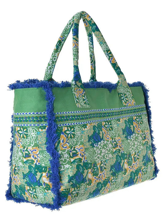 Ble Resort Collection Υφασμάτινη Τσάντα Θαλάσσης Ble Resort Collection Υφασμάτινη Τσάντα Θαλάσσης