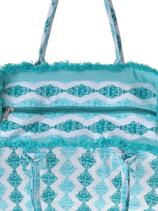 Ble Resort Collection Υφασμάτινη Τσάντα Θαλάσσης Ble Resort Collection Υφασμάτινη Τσάντα Θαλάσσης
