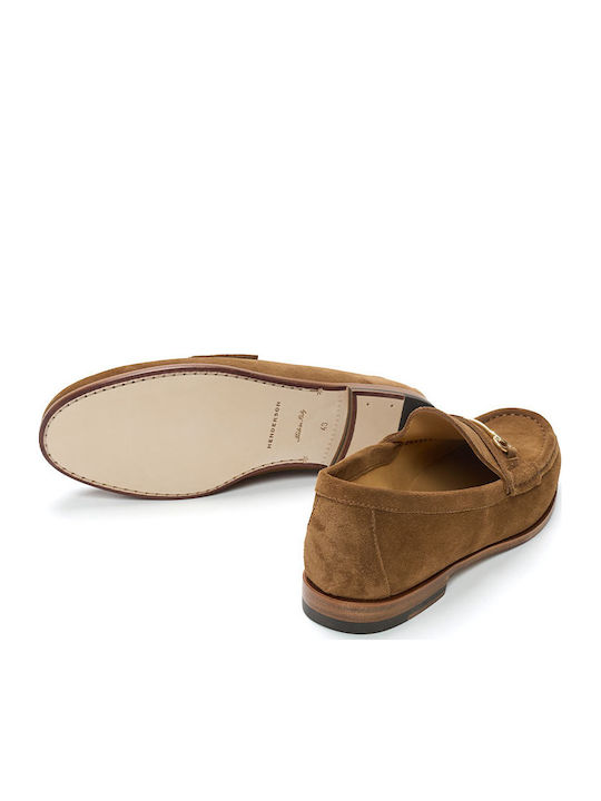 Suede Ανδρικά Loafers σε Ταμπά Χρώμα