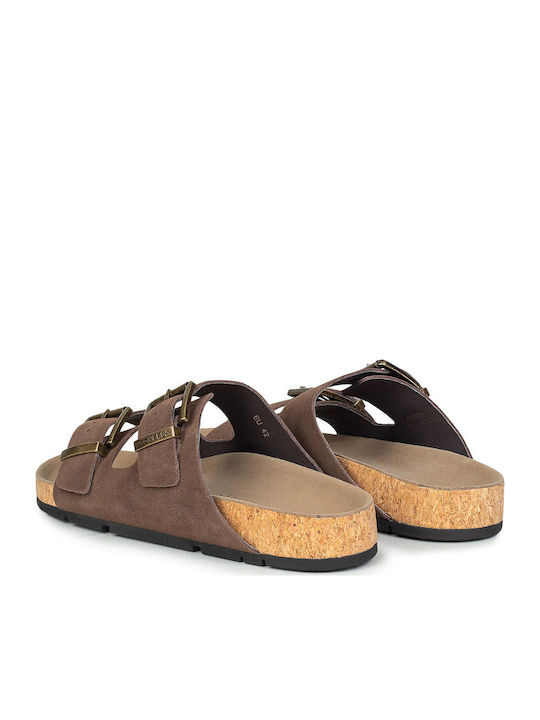 Men's Sandals in Brown Color