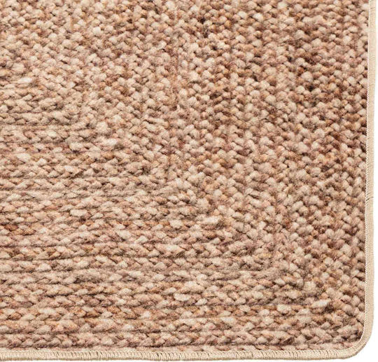 vidaXL Marsa Rutschfest Wohnzimmer Teppich Rechteckig Gelb 80x150cm