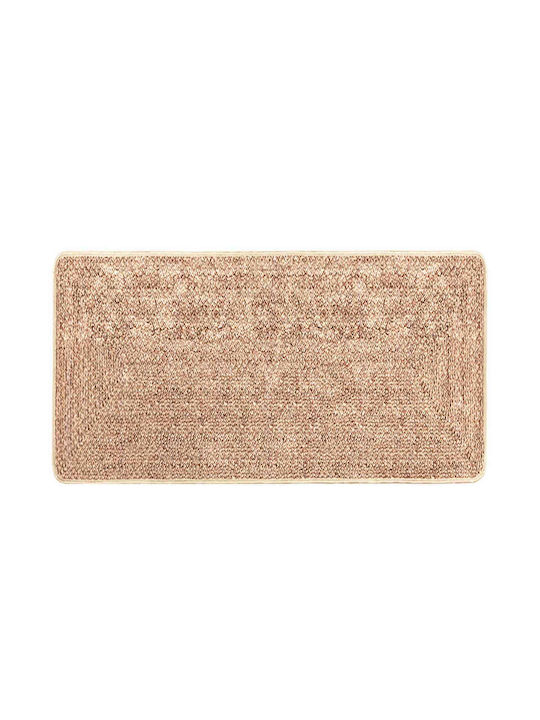 vidaXL Marsa Non-Slip Yellow Runner Rug 80x150cm