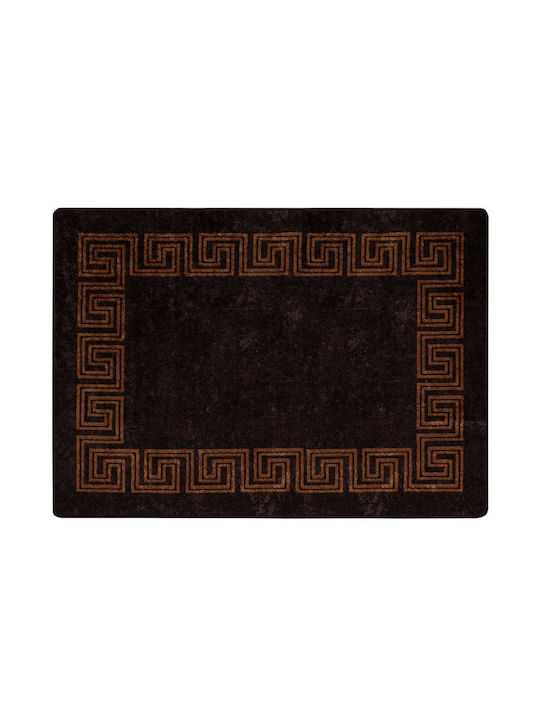 vidaXL Marsa Non-Slip Rectangular Black Rug 100x150cm
