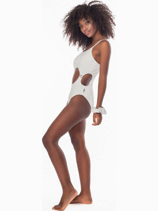 Cyra White Leotard