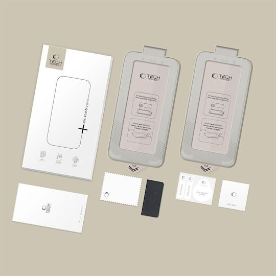 Tech-Protect Quick Set Plus Full Face Tempered Glass 2τμχ (Galaxy S26)