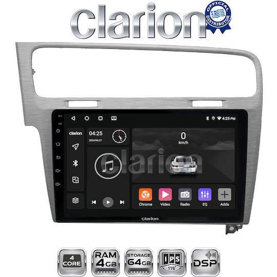 Clarion Gl32591 Ecran OEM Multimedia Sisteme Audio Auto VW Golf7 CarPlay Android Auto BT GPS Wi-Fi GPRS
