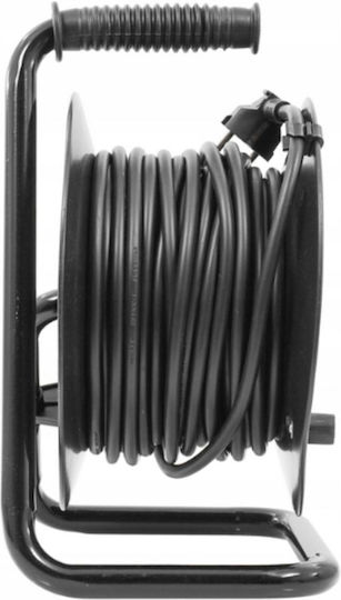 Verke Cablu de prelungire cu role 4 locuri cu lungimea de 20m Diametru 3 x 1.5mm² Cupru