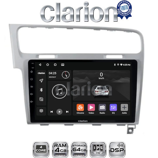 Clarion GL32591S Ecran OEM Multimedia Sisteme Audio Auto Fără CarPlay Android Auto BT GPS Wi-Fi GPRS