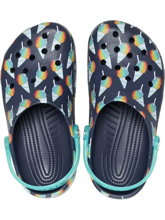 Classic Kids Anatomic Beach Clogs Blue