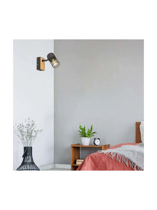 Rabalux Single Spot with Socket E14 in Black Color