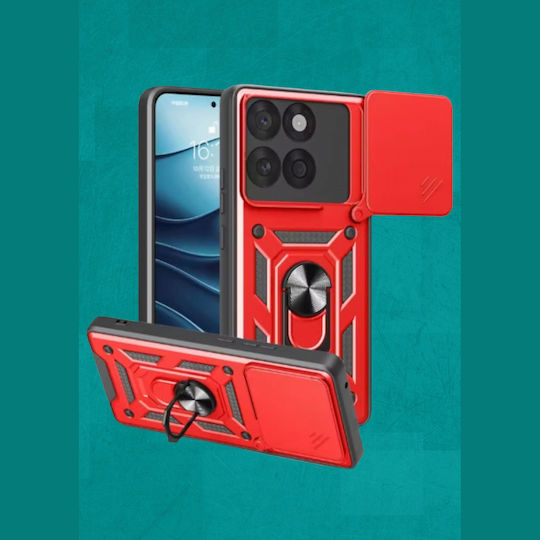 Bodycell Back Cover Μεταλλικό Κόκκινο (Motorola Edge 70 5g)