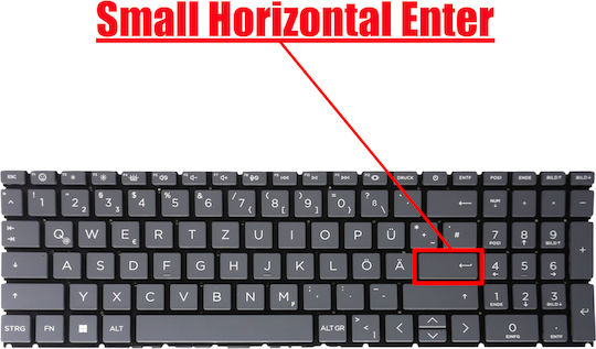 Немска Клавиатура За Лаптоп Hp 15-fc 15-fd 15z-fc 15t-fd 15-fc0000 15t-fc 15-fd0000 N36750-001 N36753-001 N36754-001 N36752-001 De Без Рамка С Подсветка Сива Код 40950deblgray
