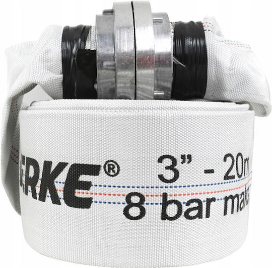 Verke Furtun de Pompieri Diametru 3" & Lungime 20m