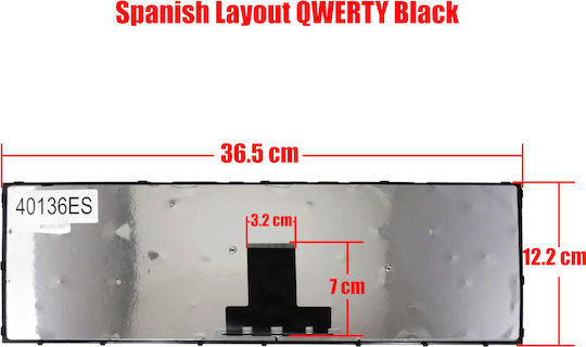 Teclado Español Para Portátil Spanish Laptop Keyboard Sony Vaio Vpc-eb Vpc-eb11 Vpc-eb12 Vpc-eb13 Vpc-eb1 Vpc-eb2 Vpc-eb3 Vpceb Pcg-71212m 148793221 148792821 V111678a Es Black Κωδ.40136es