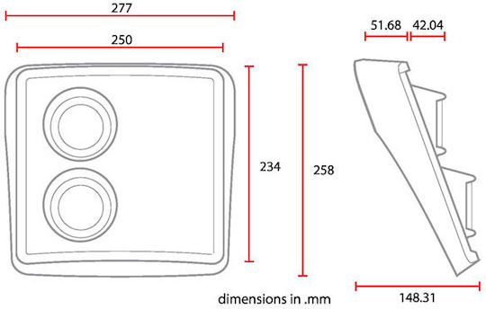 C-Racer Motorcycle Headlight Cover
