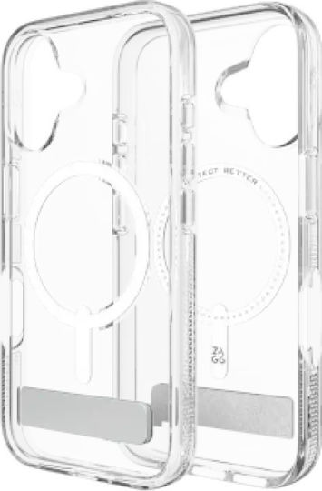 Zagg Snap Back Cover Plastic Transparent (iPhone 16)