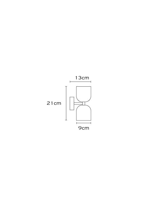 Wall Lamp Grey