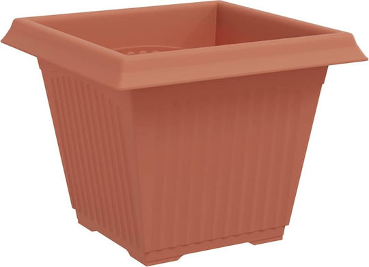 vidaXL Σετ 24 Γλάστρες Πλαστικές Κεραμιδί 38x30εκ.