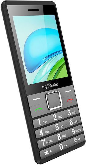 MyPhone 7340 LTE Dual SIM Mobile Phone with Buttons Black