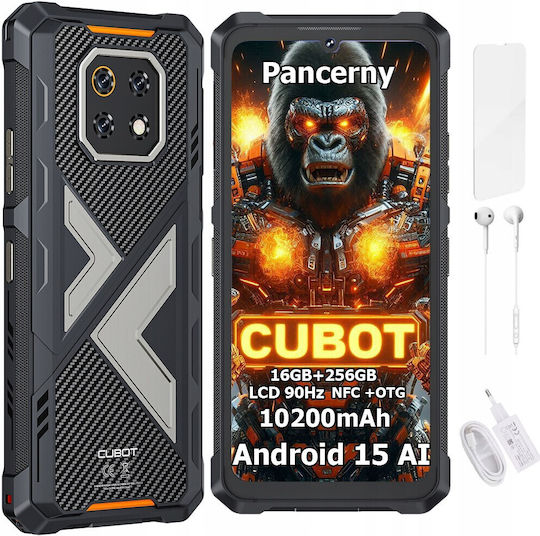 Cubot Kingkong ES 3 Dual SIM (6/256GB) Ανθεκτικό Smartphone Μαύρο