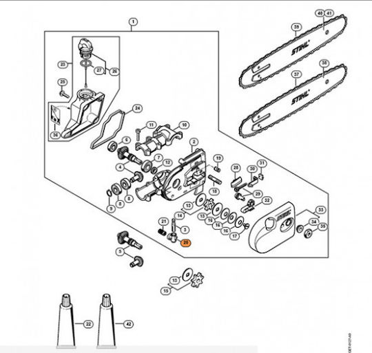 Piesă De Conectare Stihl 4138-353-2700