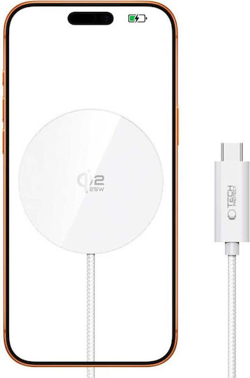 Tech-Protect Qi2 Wireless Charger 25W White (A50)