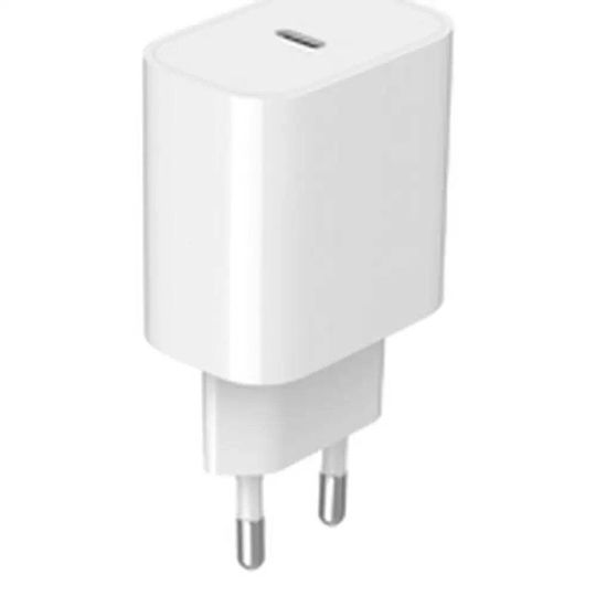 Gembird Зарядно без кабел с USB-C порт 20W Power Delivery Бял (TA-UC-PD20-01-W)