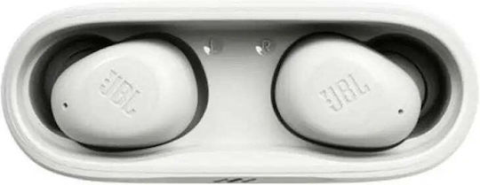 JBL Vibe Buds 2 Bluetooth Handsfree Earphones with Sweat Resistance and Charging Case White