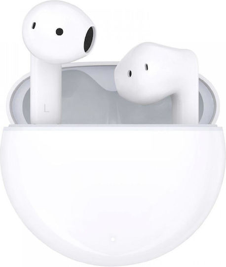 Honor Choice X7e Active In-ear Bluetooth Handsfree Ακουστικά με Αντοχή στον Ιδρώτα και Θήκη Φόρτισης Λευκά