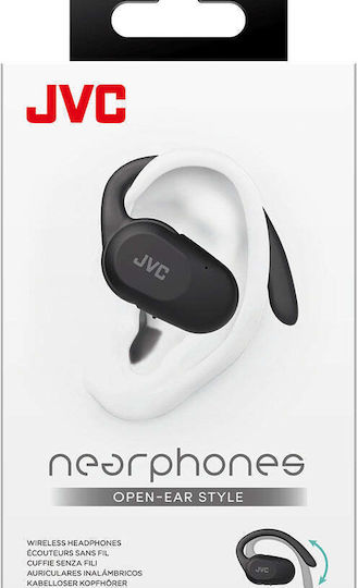 JVC HA-NP40T In-ear Bluetooth Handsfree Ακουστικά με Αντοχή στον Ιδρώτα και Θήκη Φόρτισης Μαύρα