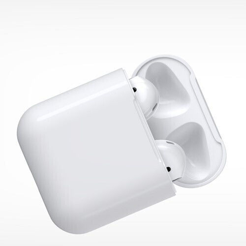 Devia EM043 Earbud Bluetooth Handsfree Earphones with Charging Case White