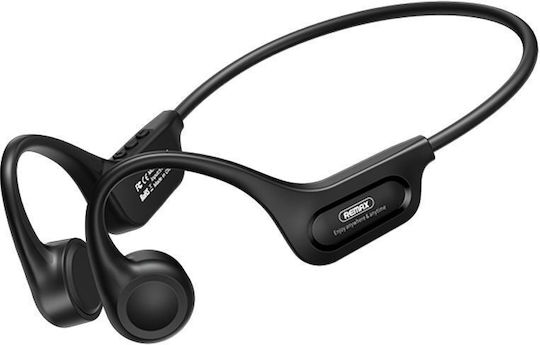 Remax RB-S18 Knochenleitung Bluetooth-Freisprecheinrichtung Kopfhörer mit Schweißresistenz Schwarz
