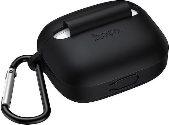 Hoco EQ30 In-ear Bluetooth Handsfree Ακουστικά με Θήκη Φόρτισης Μαύρα