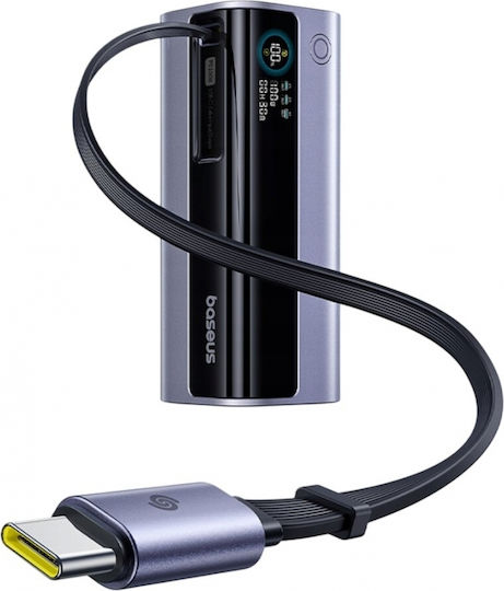 Baseus EnerGeek GR11 Външна Батерия 10000mAh 100W Power Delivery Бързо Зареждане PPS Сива