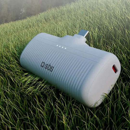 SBS Ecopower 5000mAh 10W Γκρι
